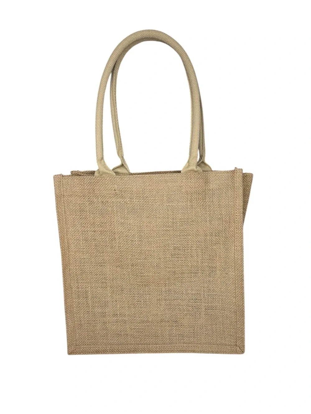 4/$40 Coconut Creek Hometown Market Jute Tote - Natural & Cream